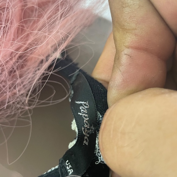 Size Small Black Transparent Dress with White Polk a dots “Papaya” - Picture 5 of 5